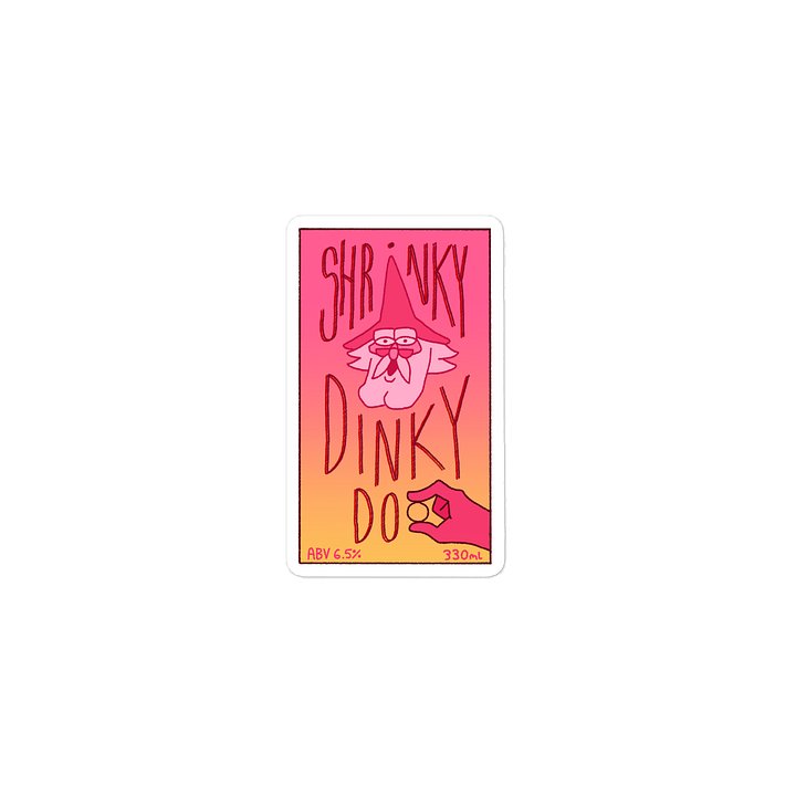 Shrinky Dinky Doo sticker product image (1)