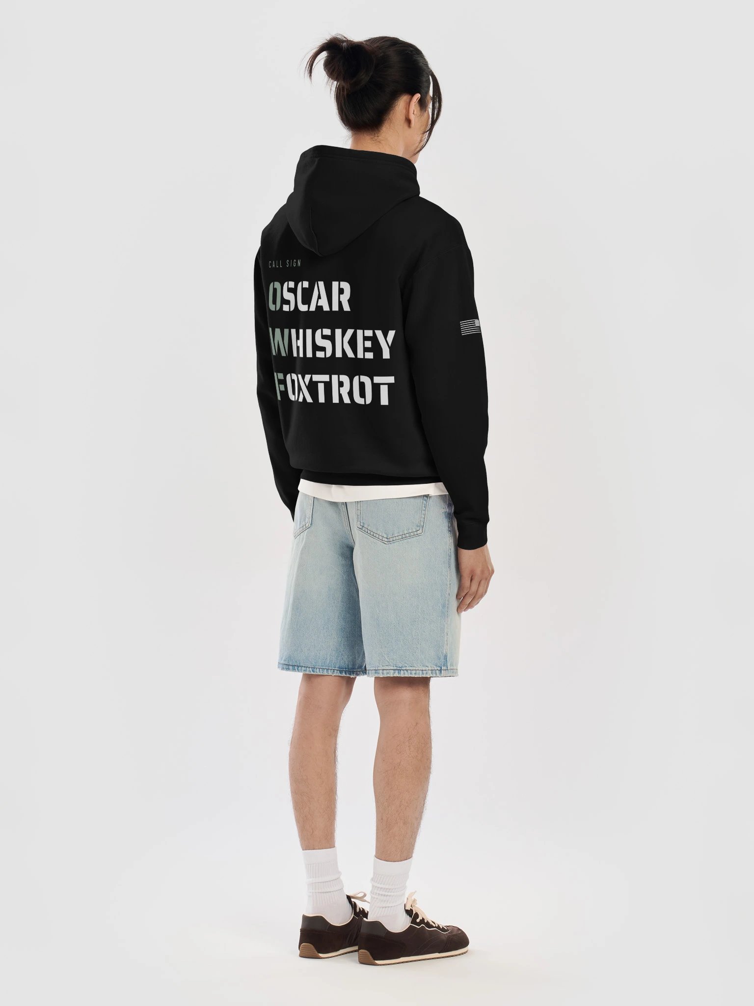 Oscar Whiskey Foxtrot Hoodie product image (22)