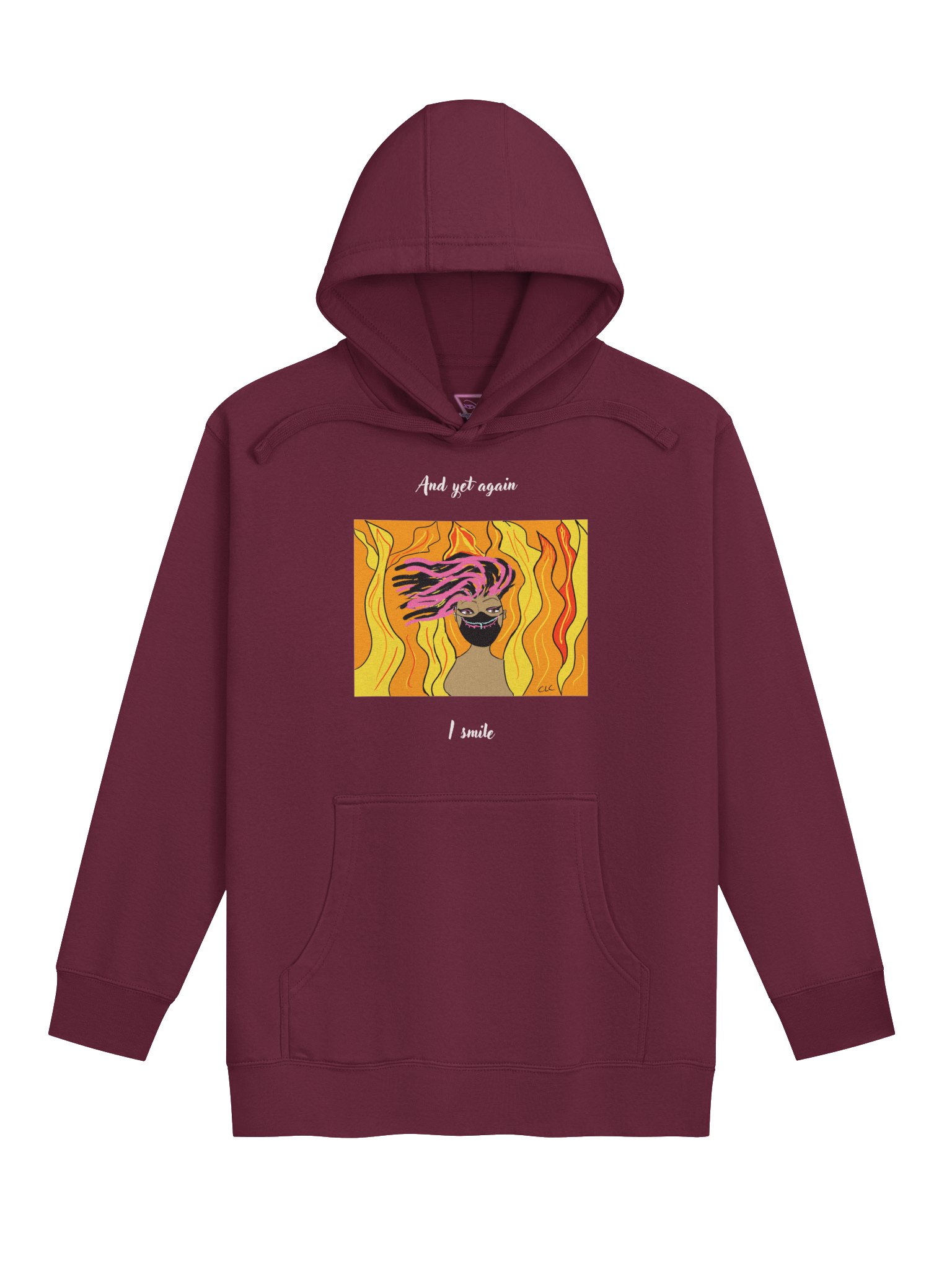 And Yet Again I Smile hoodie product image (1)