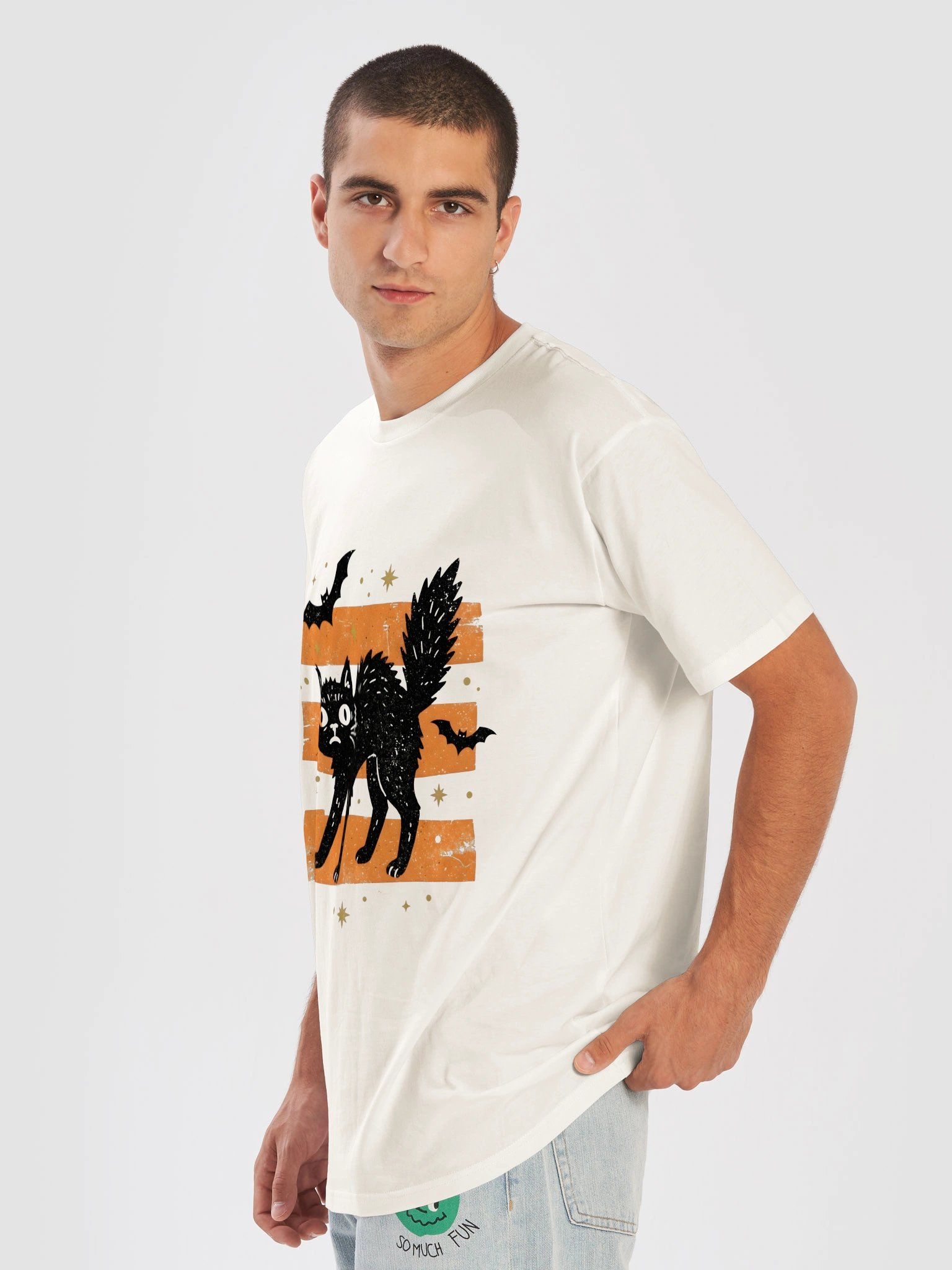 Spooky Black Cat Halloween product image (25)