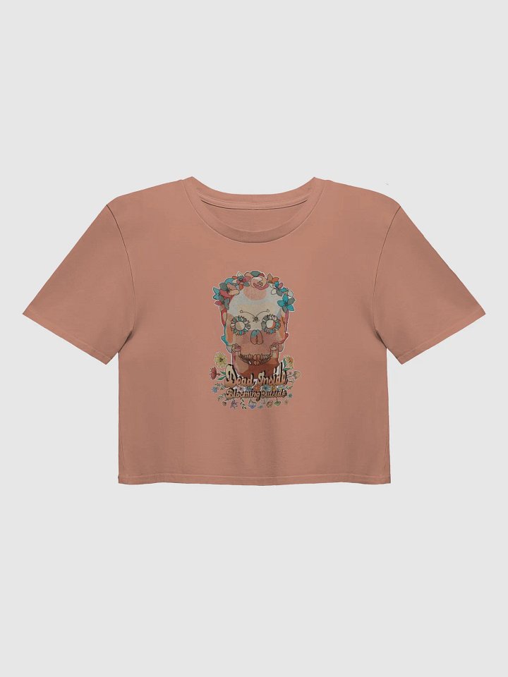 Cropped t-shirt - Dead Inside Blooming Outside product image (10)