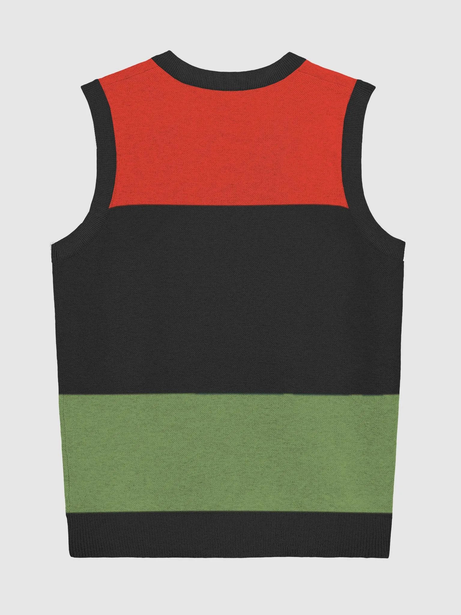IGBO-Inspired Knitted V-Neck Vest product image (2)
