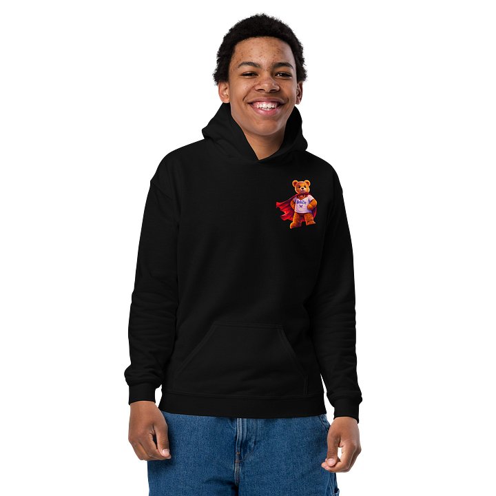 Bobzie Superhero Youth Hoodie – Brave by Nature product image (1)