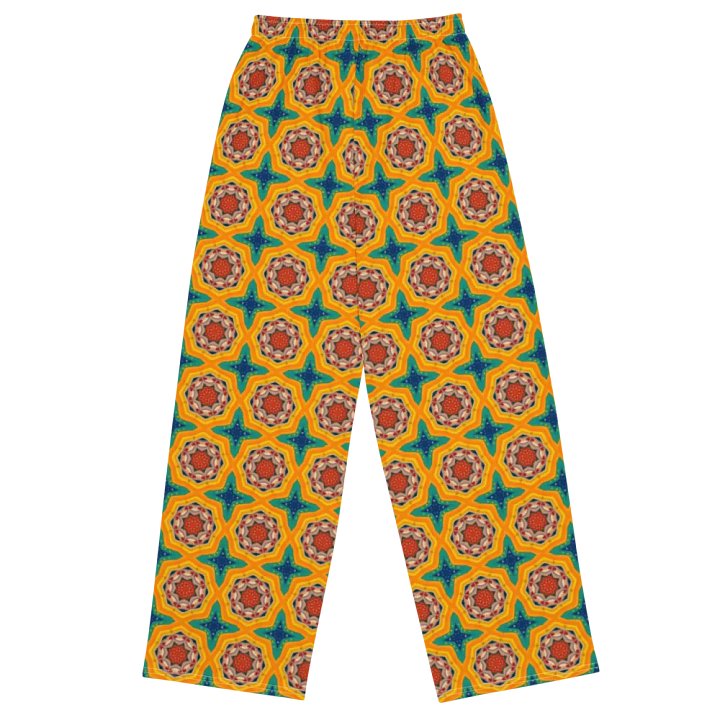 Yellow Bloom Wide Leg Pant product image (1)