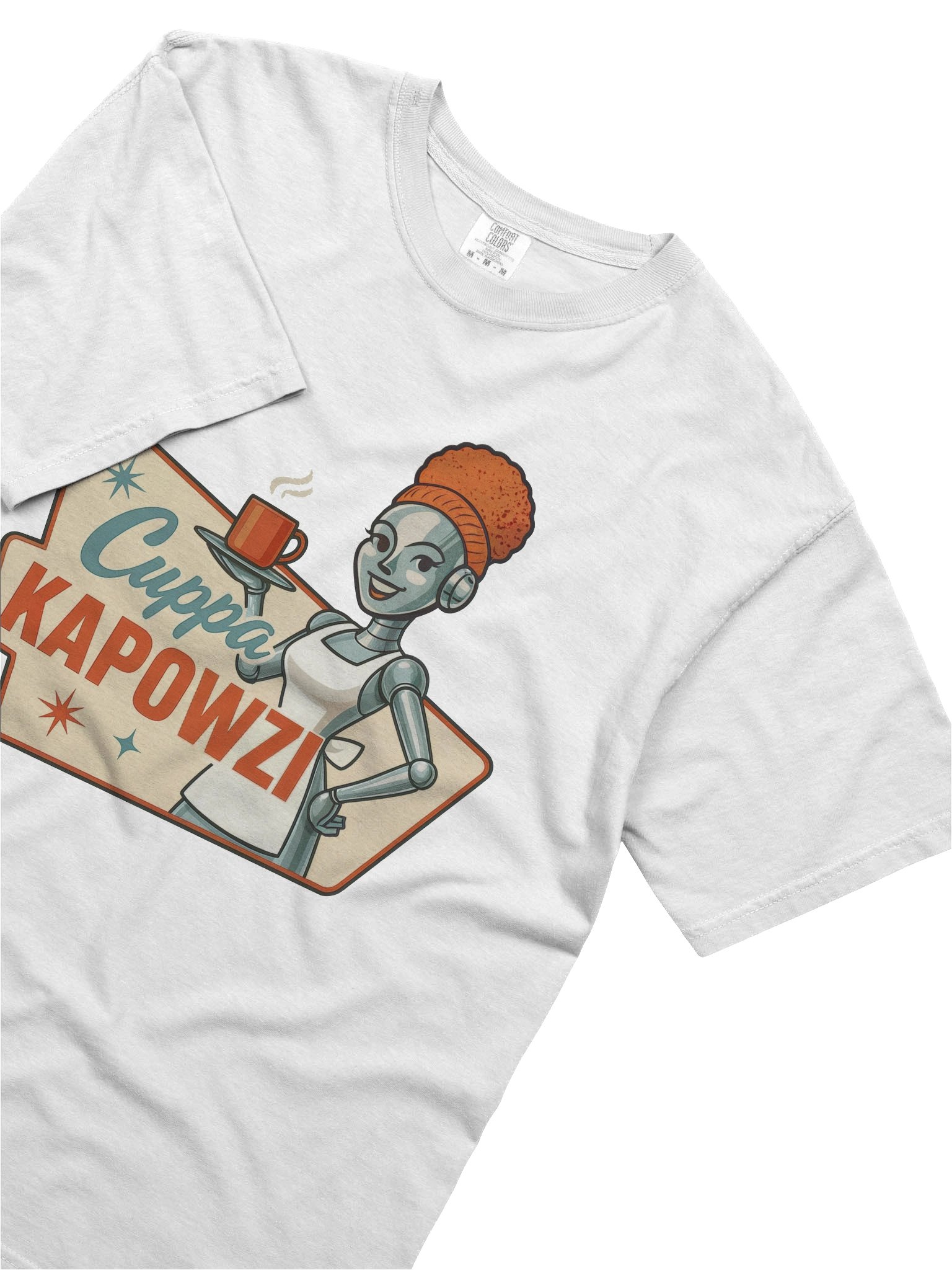 Cuppa Kapowzi - Full-size Logo T-shirt product image (1)