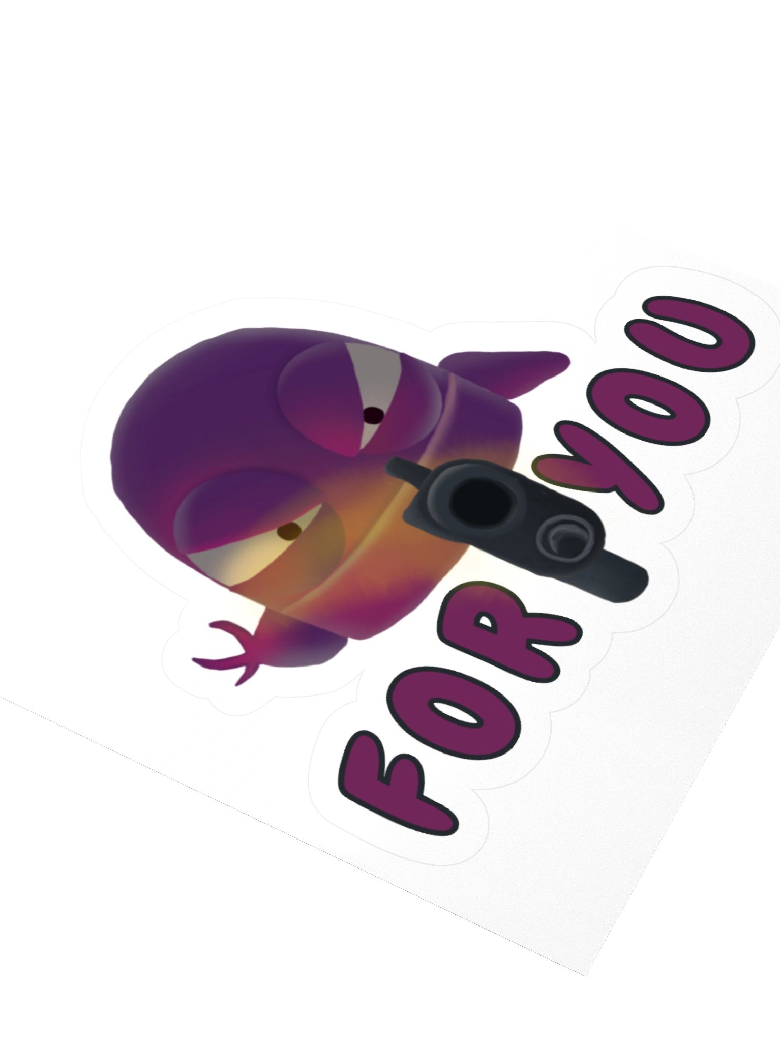FOR YOU Sticker product image (3)