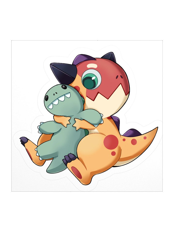 Gabu Gabu Sticker - hug plushie product image (2)