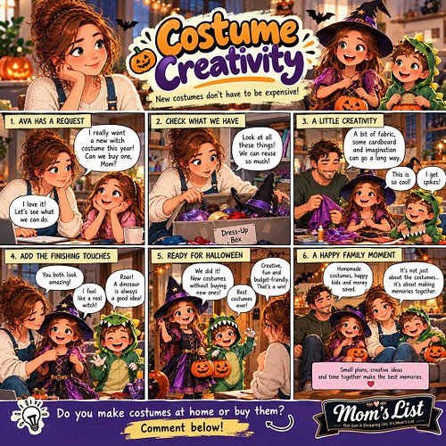 Ava wants a new Halloween costume, but Ann has a brilliant first step: check the dress-up box! 🎃 With a little imagination, t...