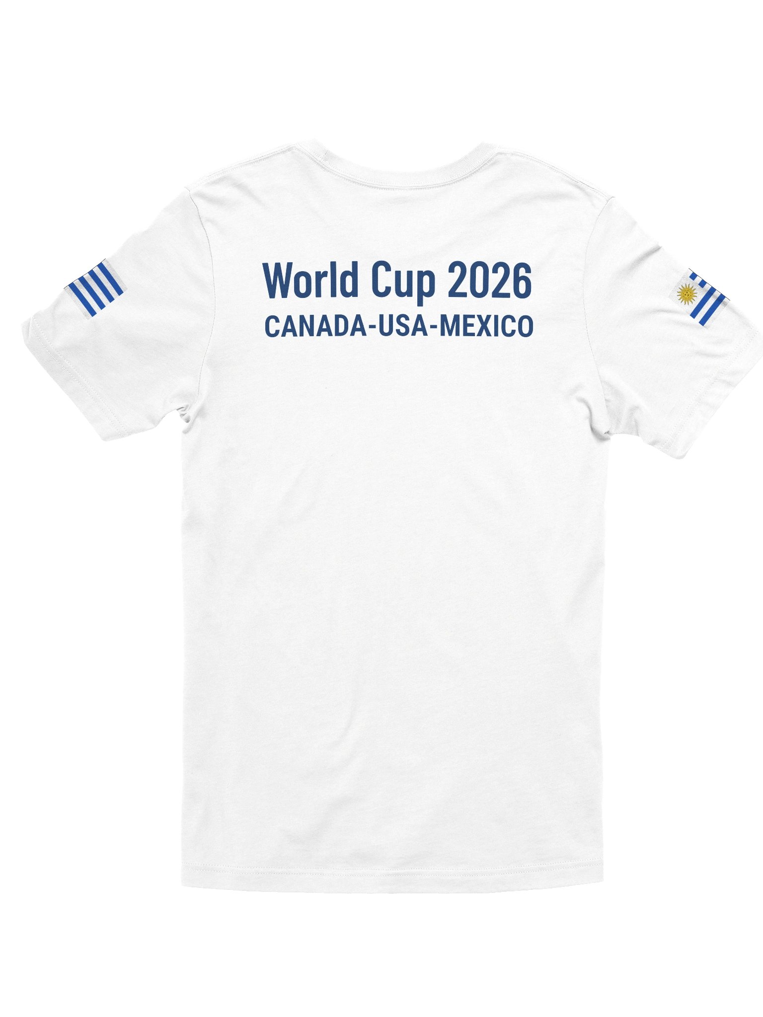 Uruguay 2026 World Cup Flag Tee - World Cup 2026 Edition - Unisex T-shirt product image (12)
