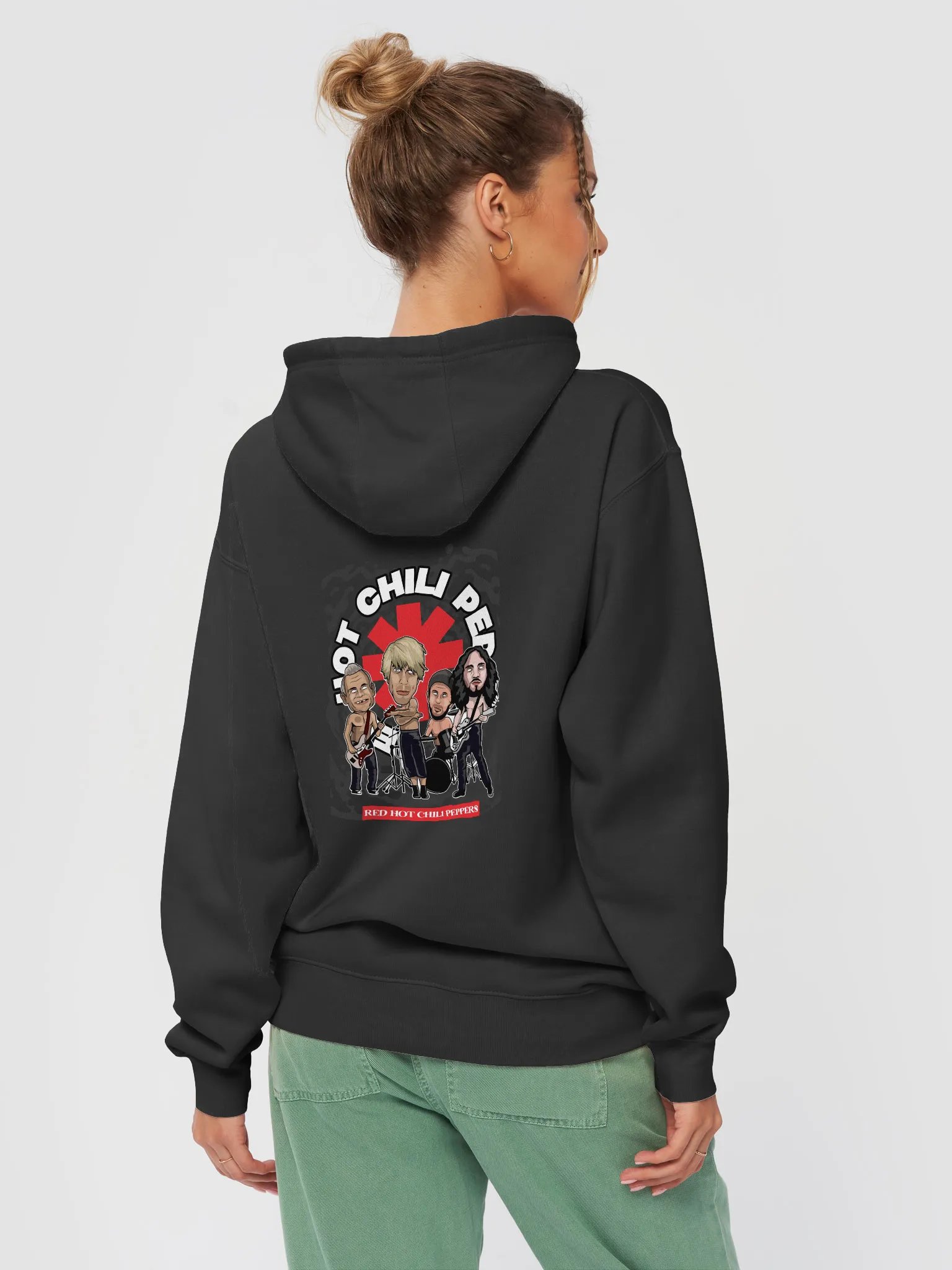 Funky Red Hot Chili Peppers Band Unisex Hoodie product image (4)