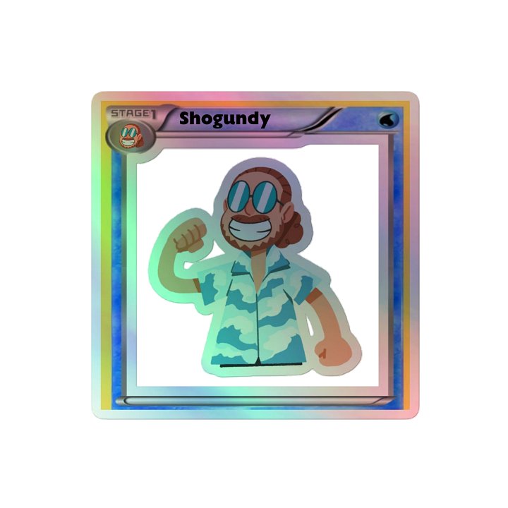 Holographic Shogundy - Sticker product image (1)
