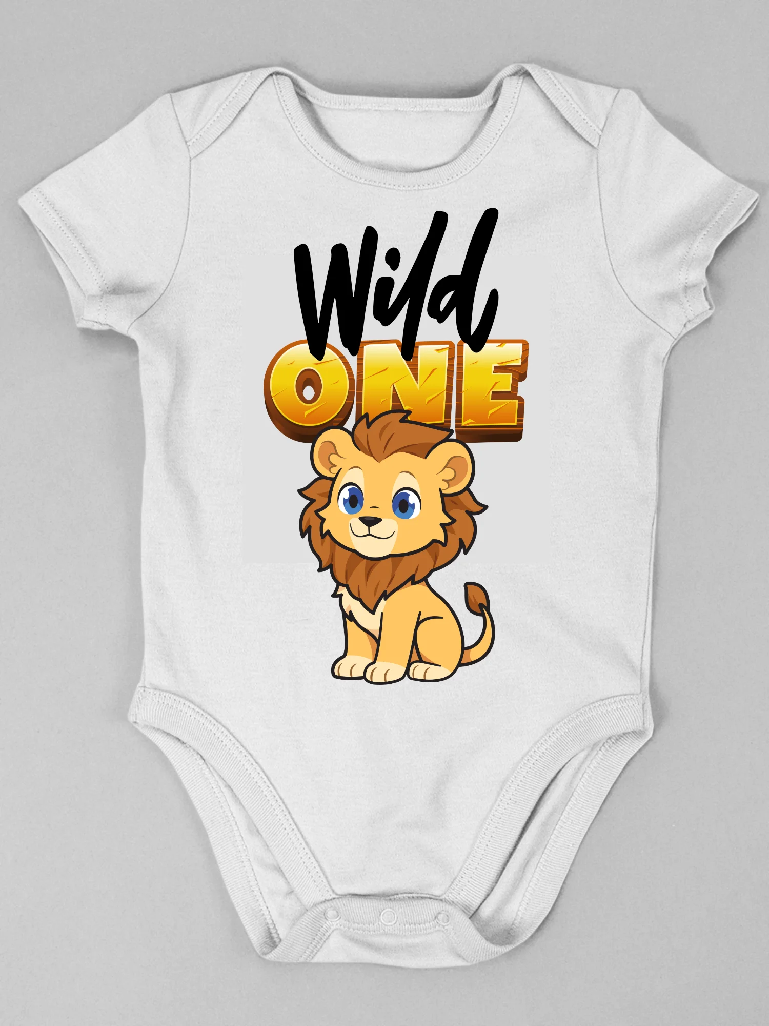 Wild ONE Animal Onesie - 1st Birthday Outfit - Jungle Themed Party product image (4)