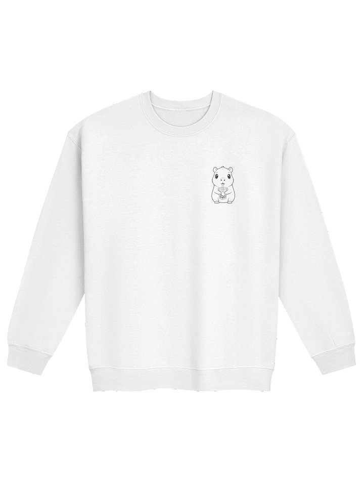 Capybara Sweatshirt Kawaii Bubble Tea Cozy Boba and Animal Lover Long Sleeve Pullover product image (17)