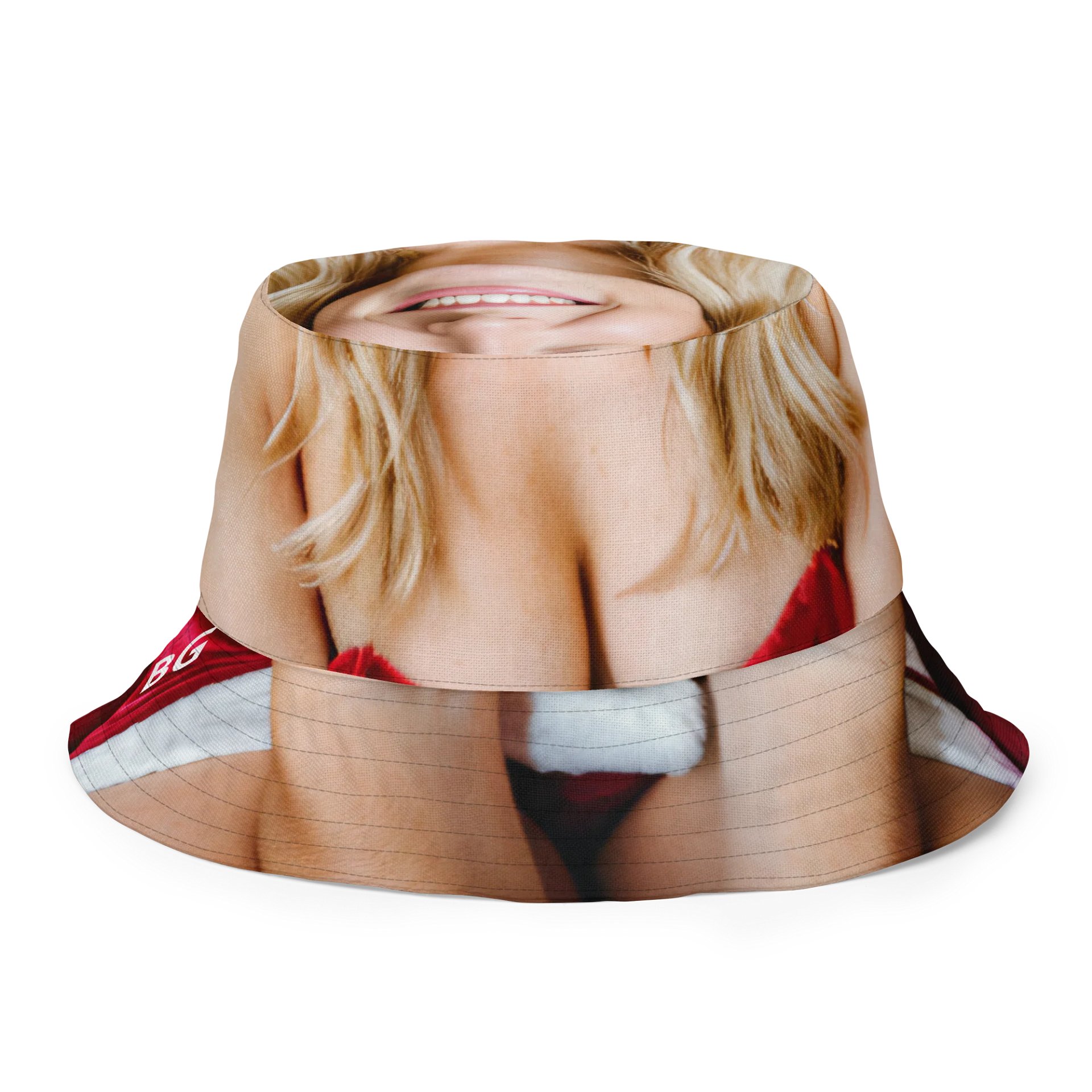 'Christmas Time (Far and Near)' Festive Reversible Bucket Hat product image (7)
