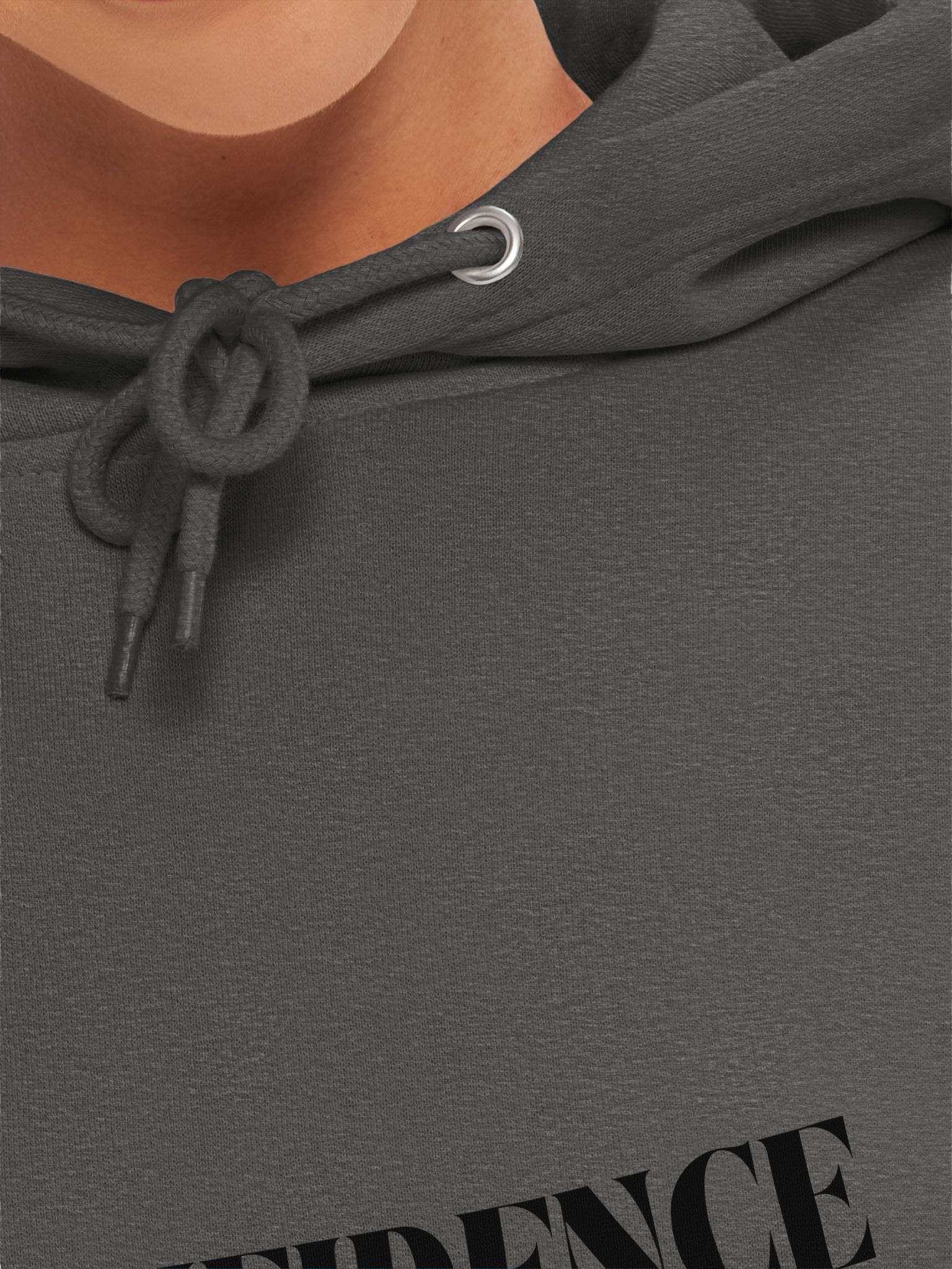 Confidence Couture Noir Unisex Hoodie product image (49)