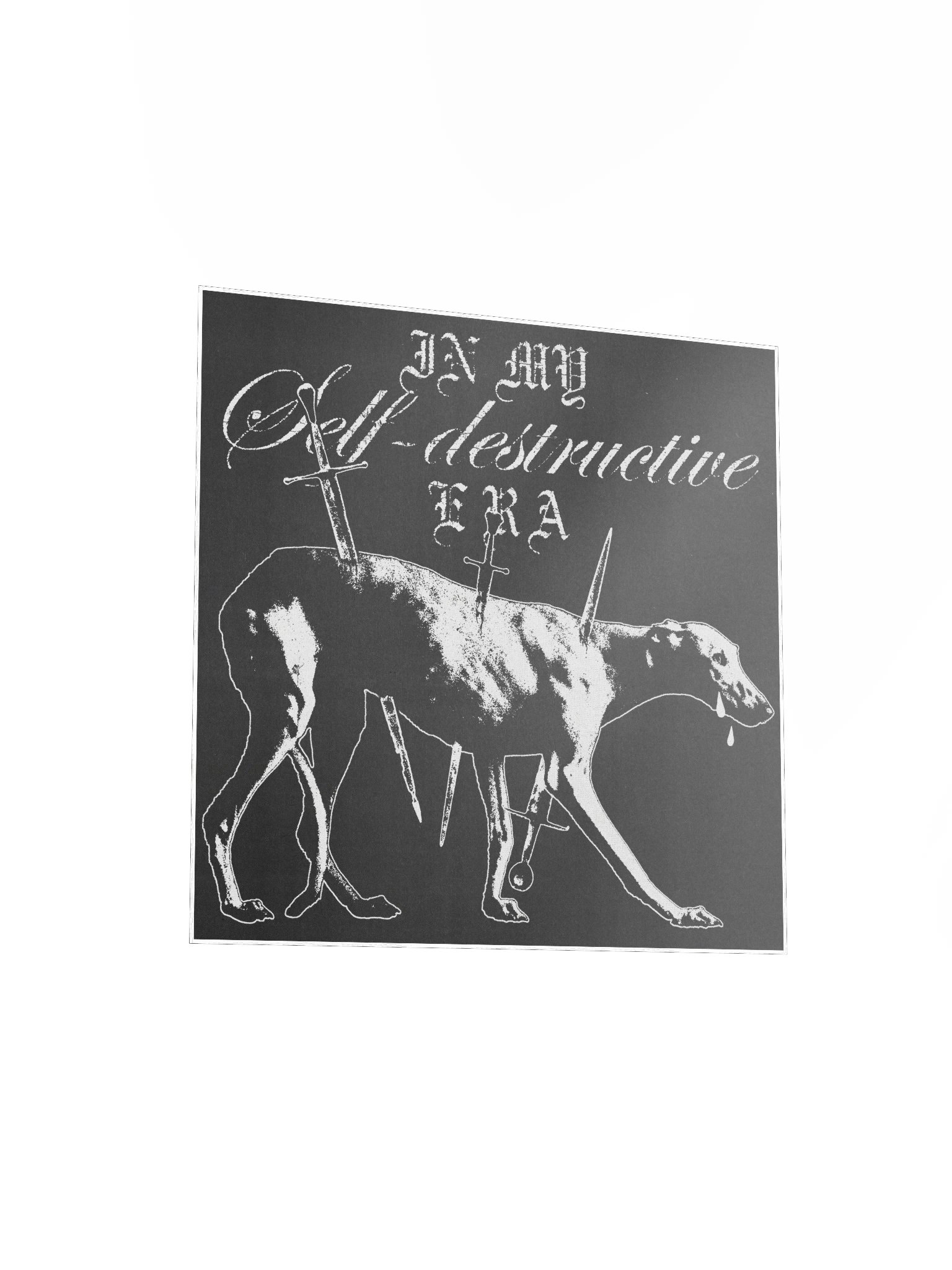 SELF-DESTRUCTIVE POSTER product image (5)