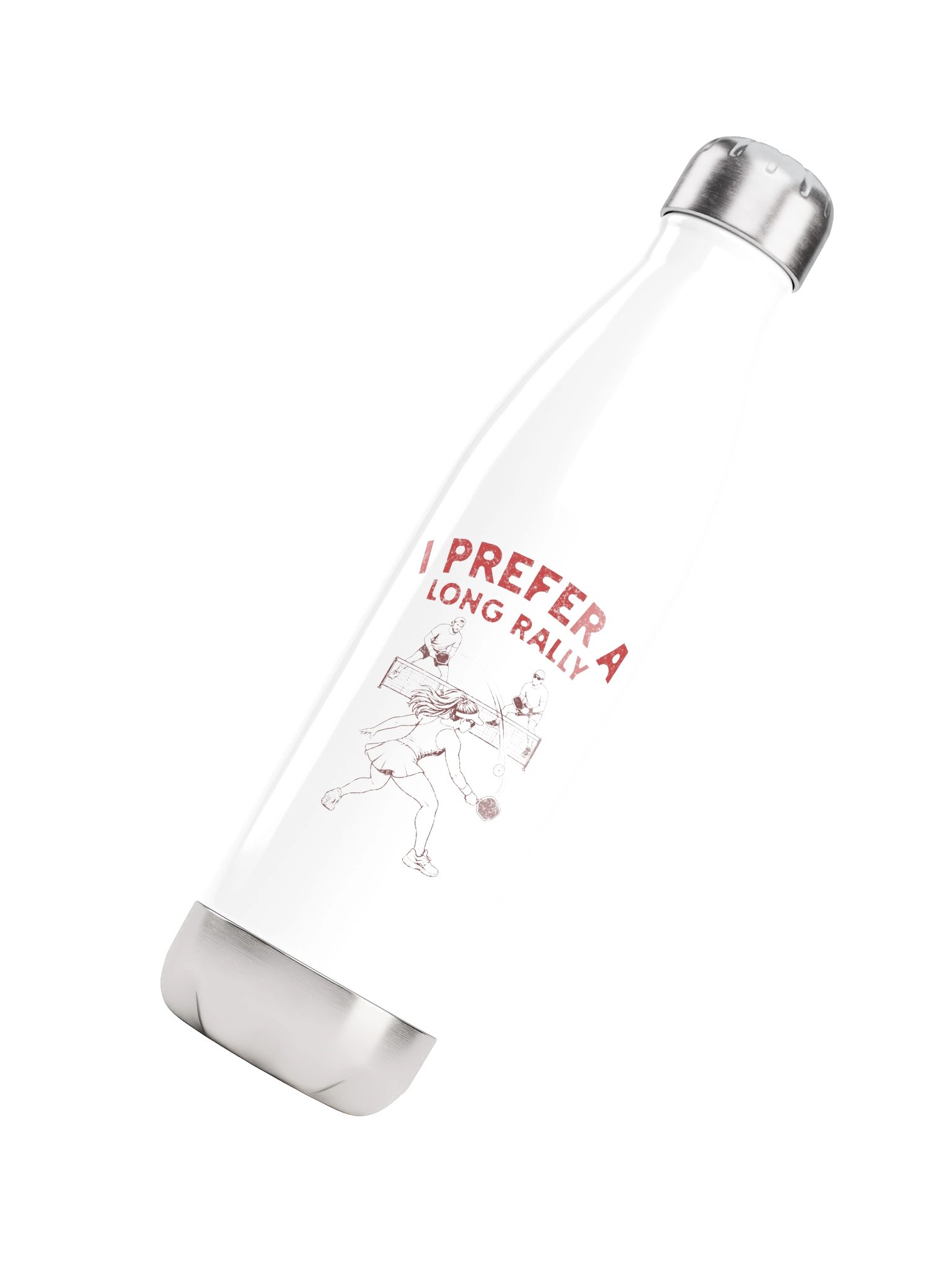 I Prefer a Long Rally Water Bottle – Funny Pickleball Water Bottle product image (4)