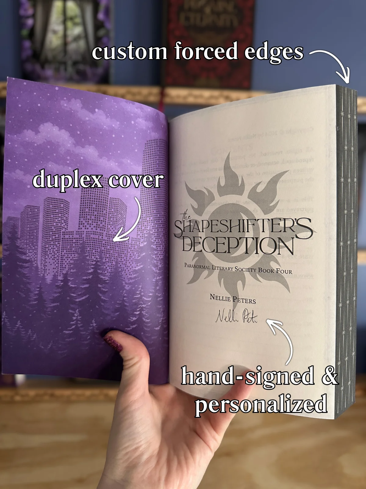 The Shapeshifter's Deception signed deluxe paperback product image (3)