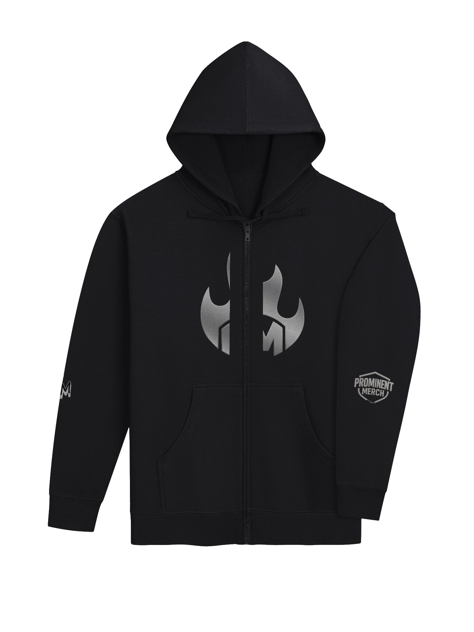 Prominent Merch / Eye of the tiger Full Zip hoodie product image (10)