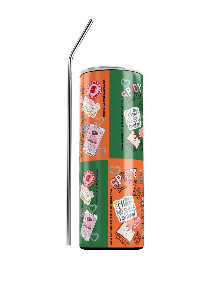 colorblock book tumbler product image (1)