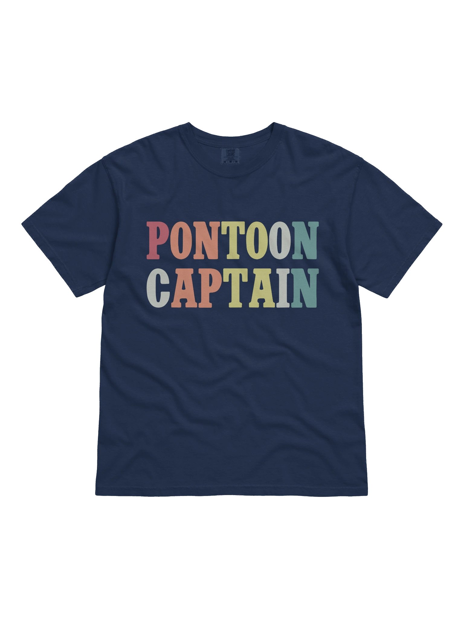 Pontoon Captain – Funny Boating Design for Boat Owners product image (1)