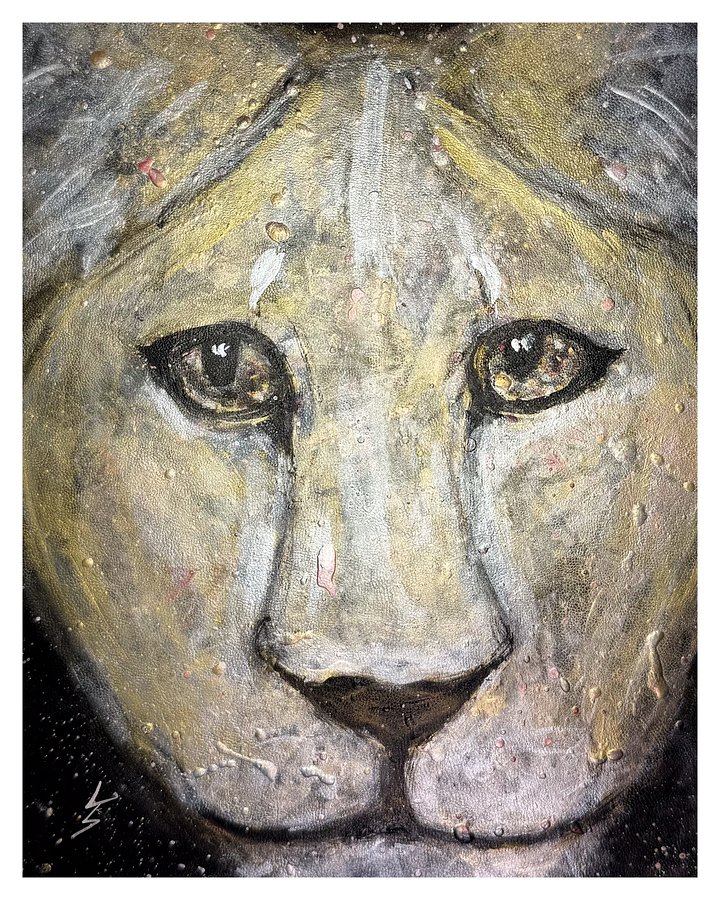 Cosmic Lioness Print product image (2)