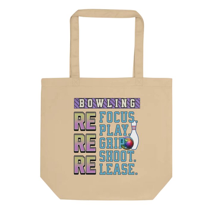 Reuse Bowling Focus Eco Tote Bag product image (1)