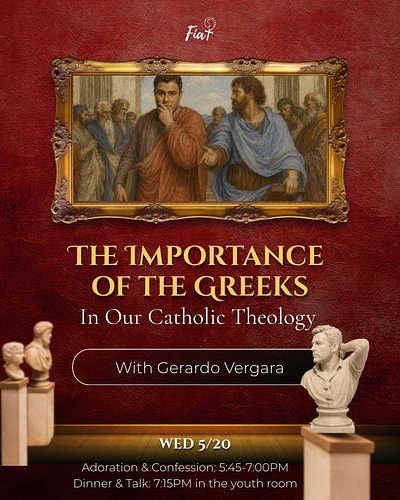 🏛️How did ancient Greek philosophy shape the way we understand and express our Catholic faith today? 

Join us this coming We...