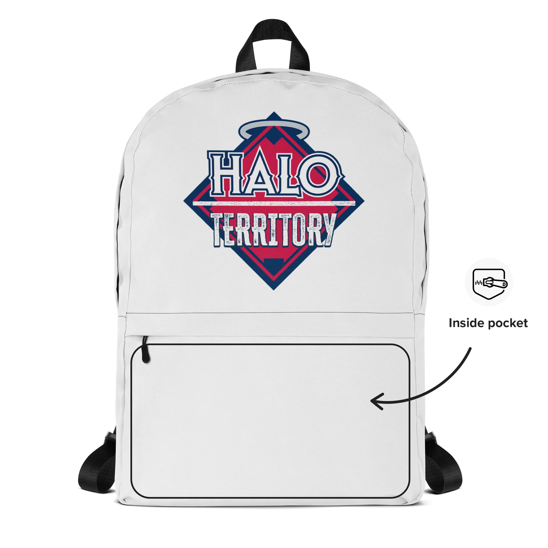 White Backpack product image (2)