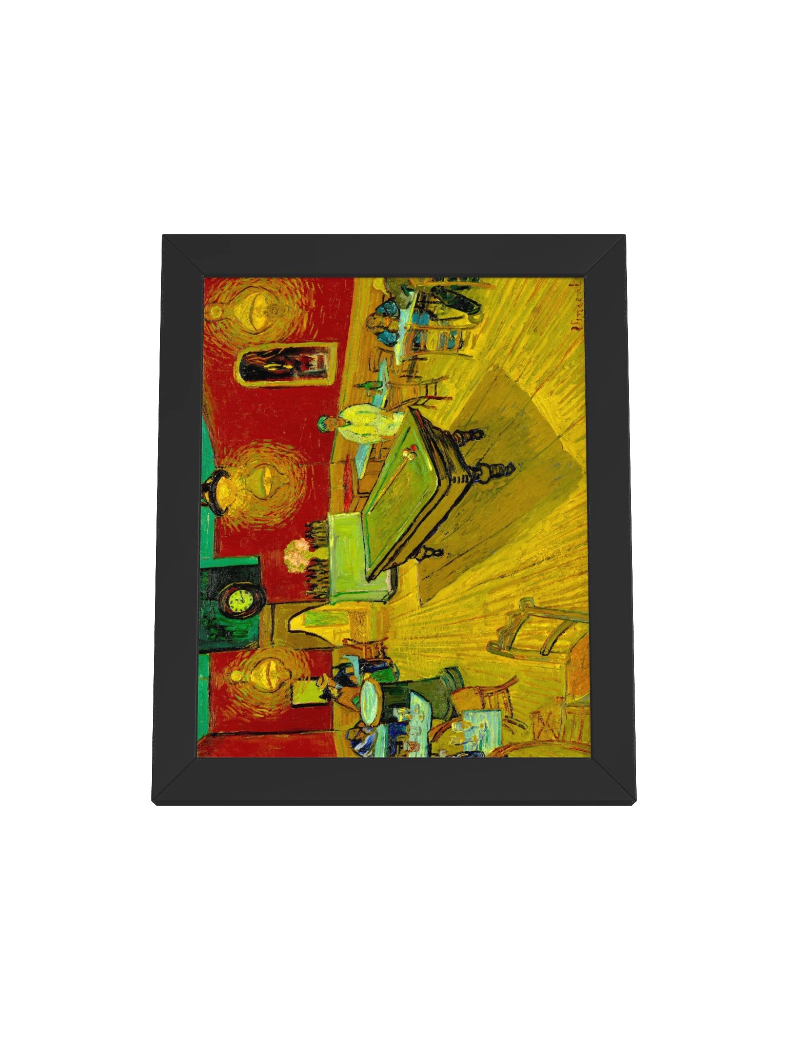 The Night Café — Small Framed Matte Poster product image (5)