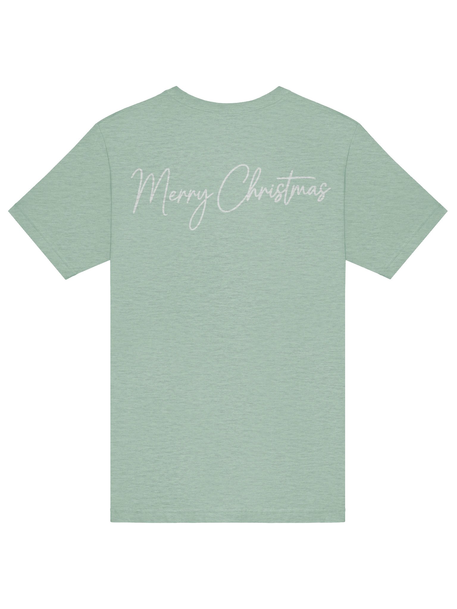 Vintage Merry Christmas Santa T-Shirt – Retro Holiday Graphic Tee with Candy Canes & Festive Typography product image (6)