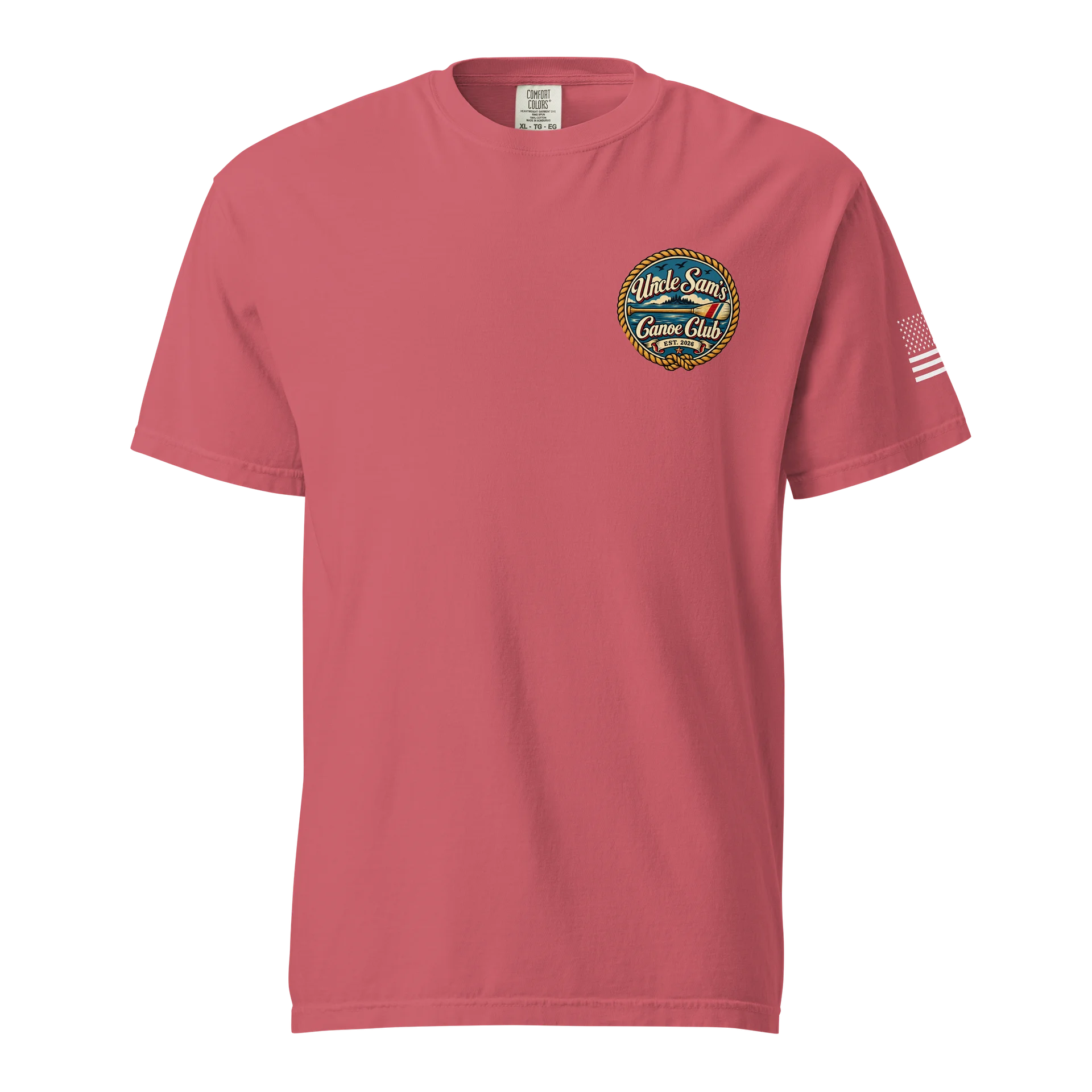 Canoe Club Tee RED product image (1)