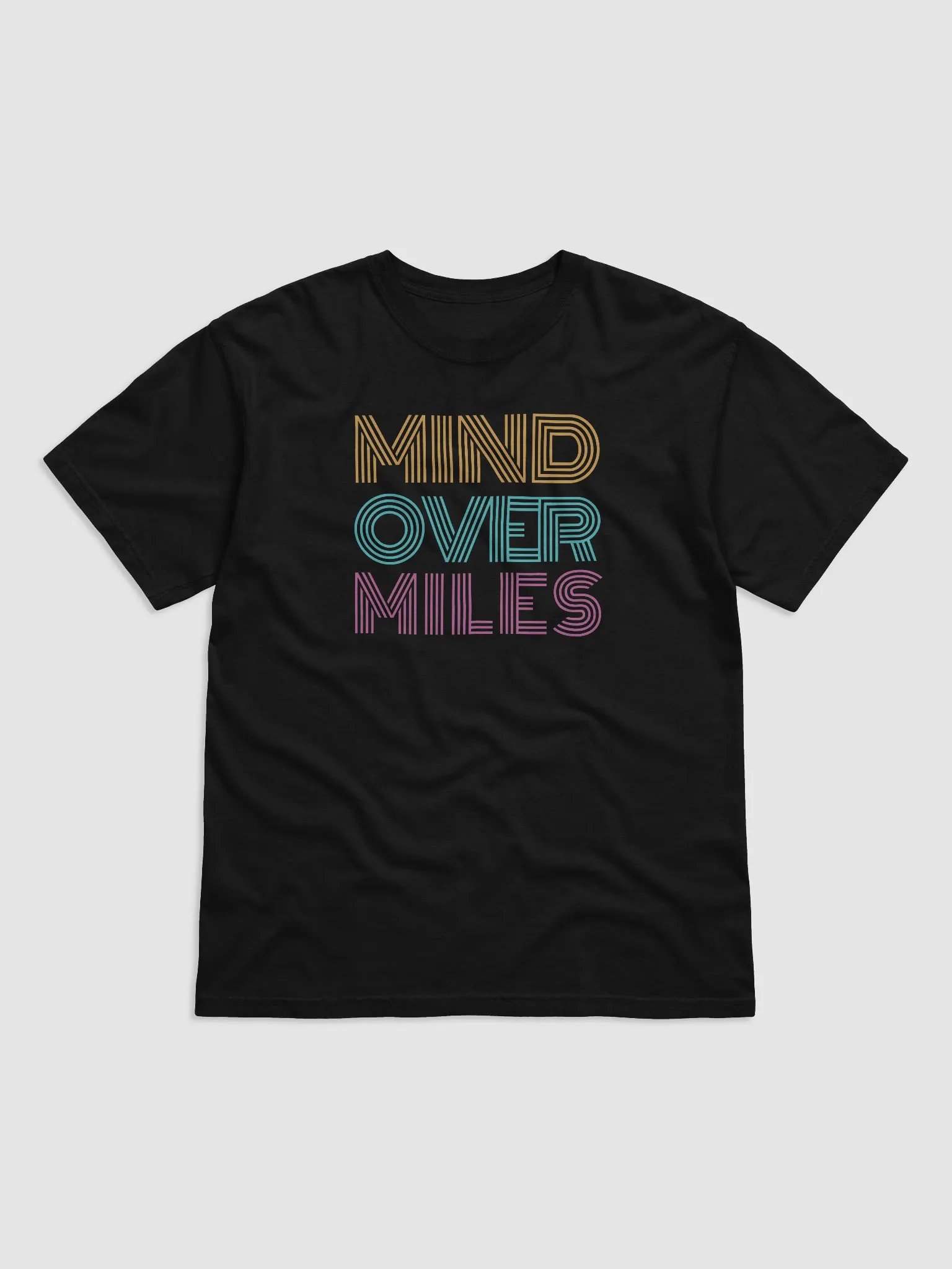 MIND OVER MILES Stylized T-Shirt product image (2)