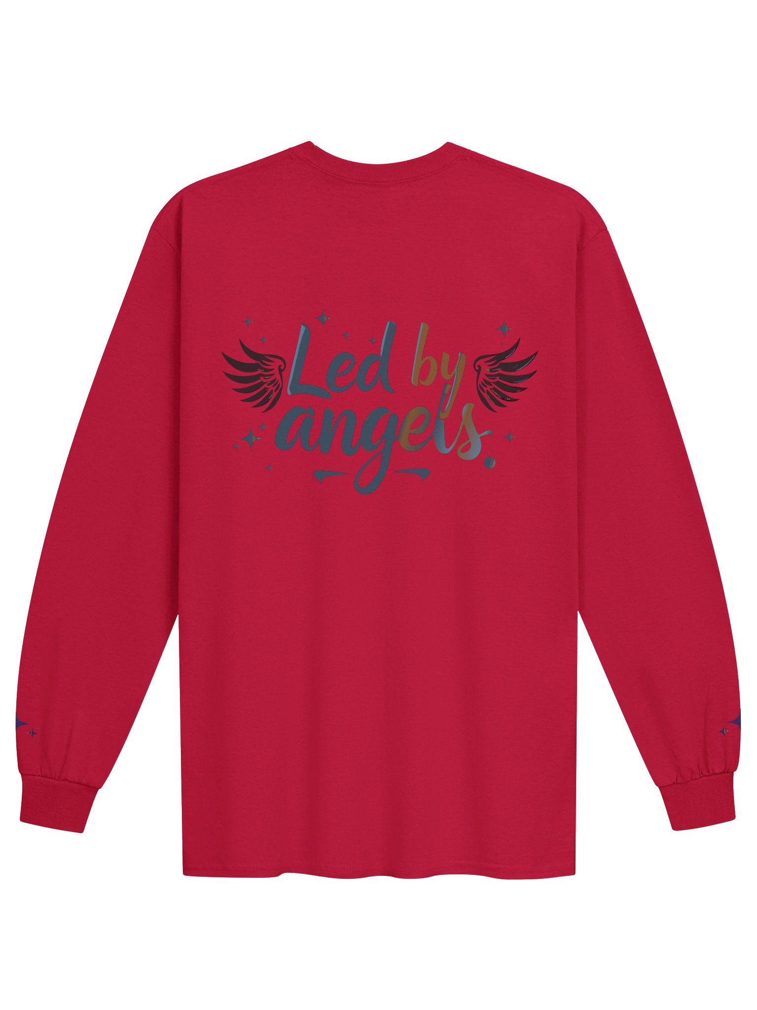 Led by Angels Long Sleeve Shirt with Wrist Embroidery product image (4)