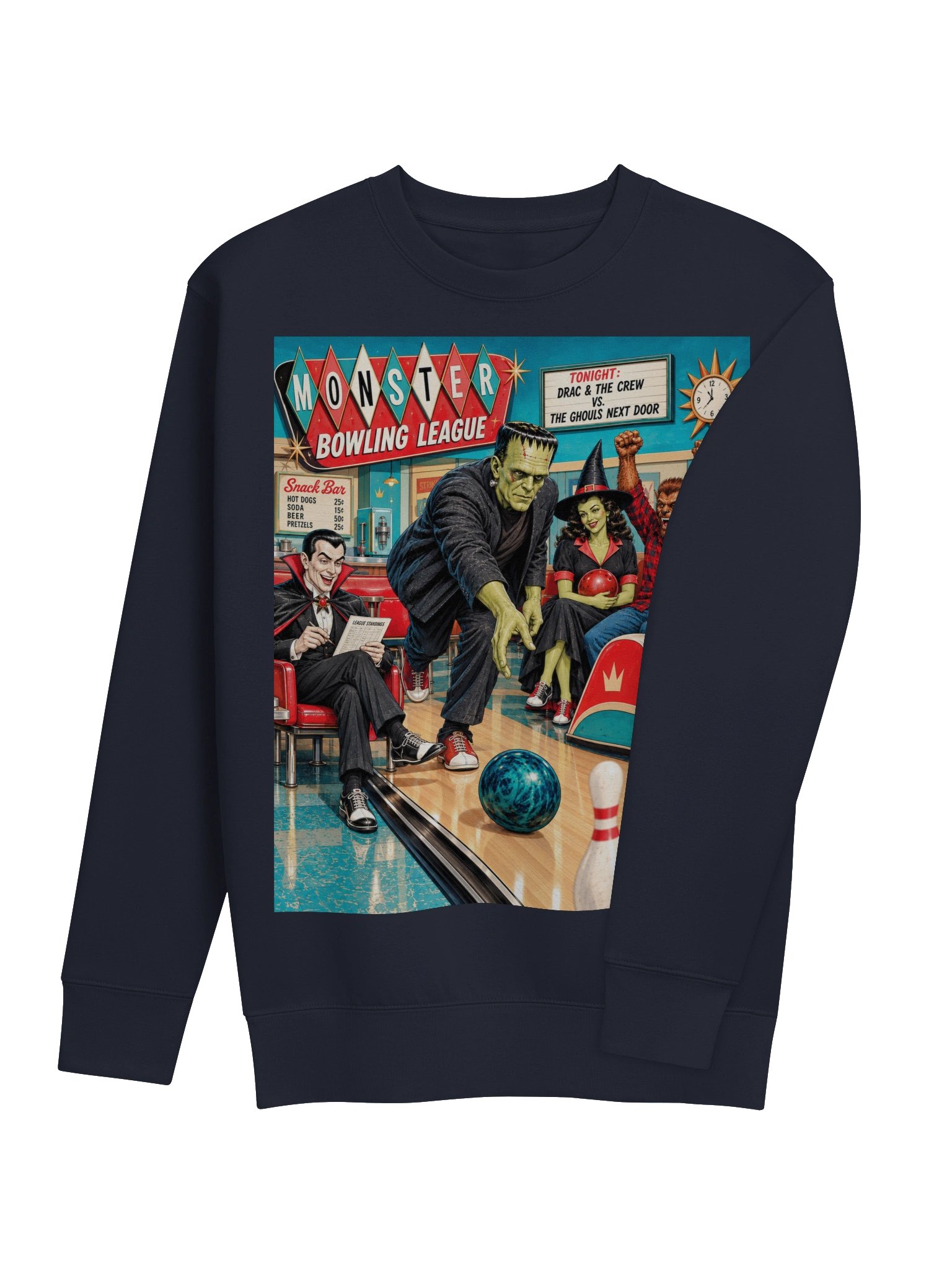 Monster Bowling League Sweatshirt product image (4)