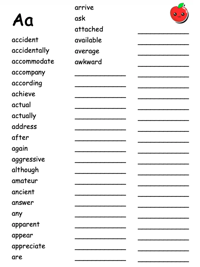 My Spelling Dictionary product image (3)