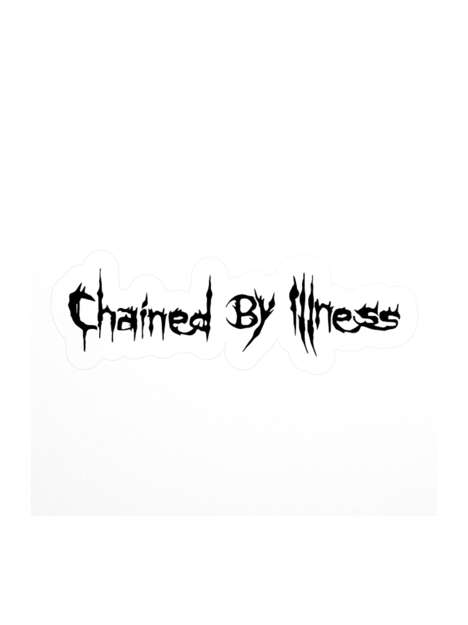Sticker Chained By Illness product image (1)