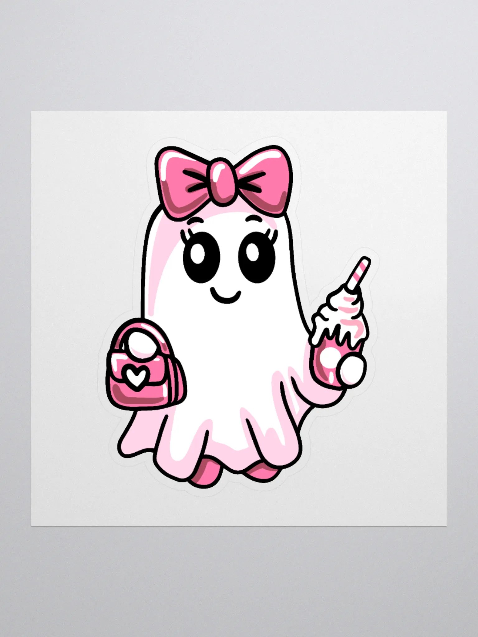 Cute Ghost Sticker product image (1)