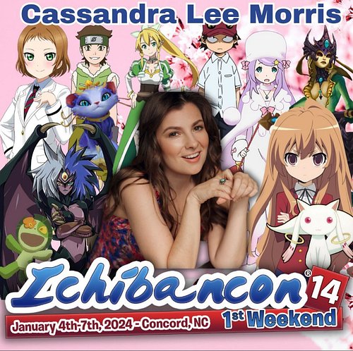 I’ll be at Ichibancon in Concord, NC next weekend doing meet and greets, signing autographs and taking silly photos with ever...