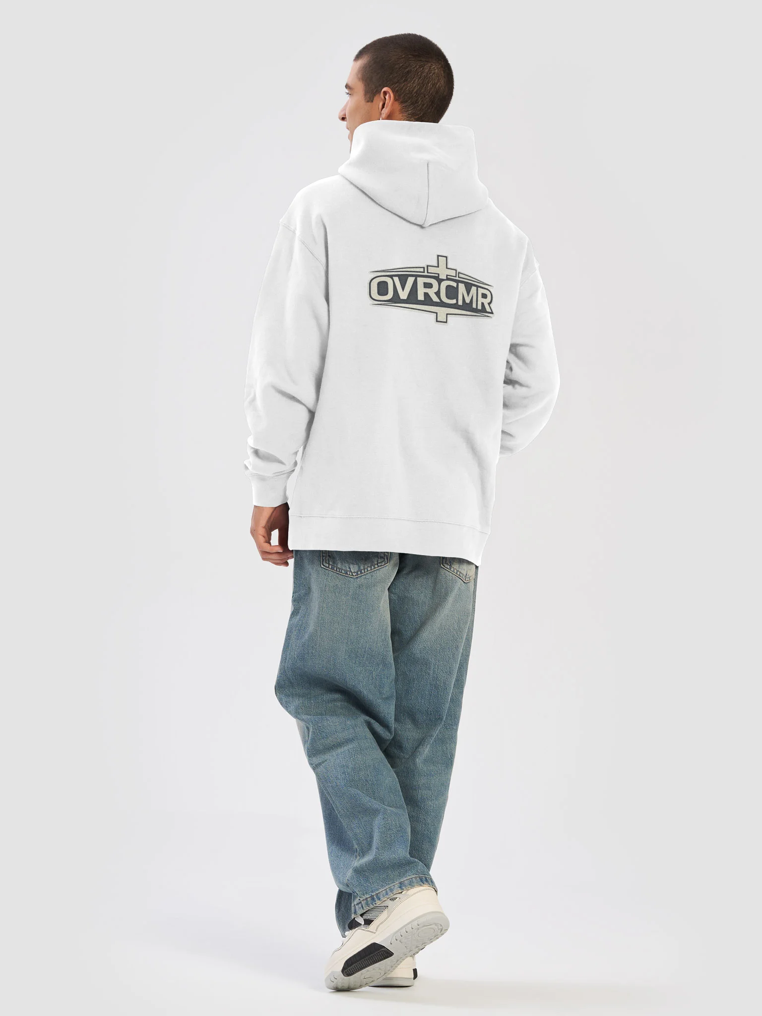 Embroidered White Hoodie product image (6)