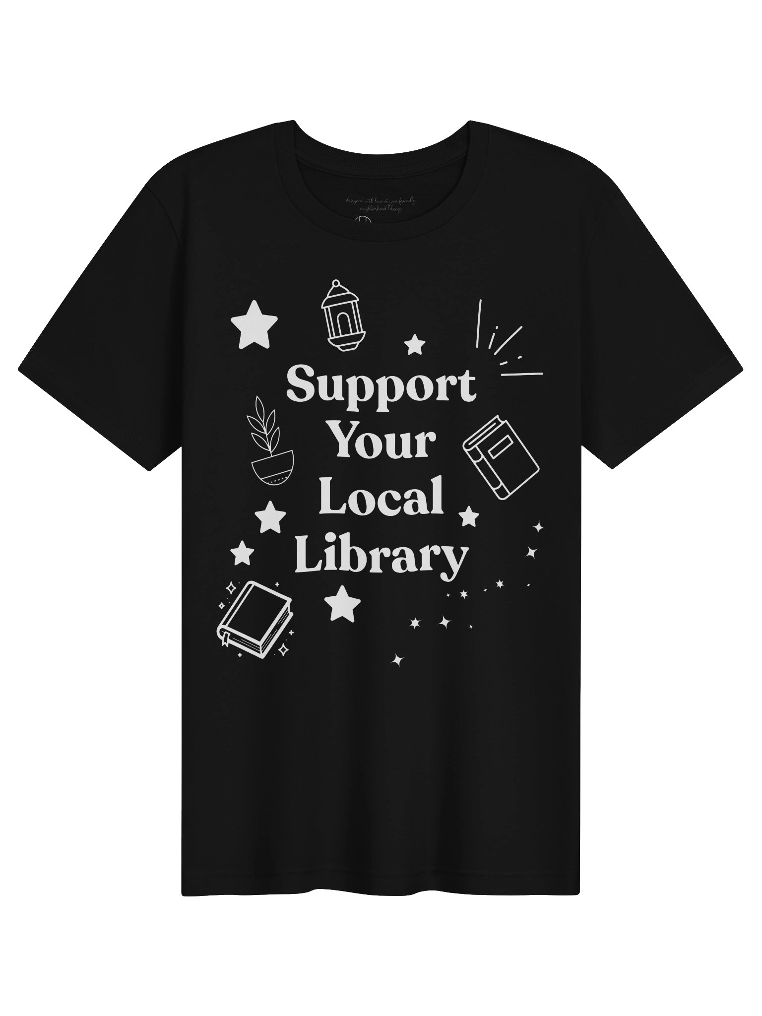 Support Your Local Library T-Shirt product image (8)
