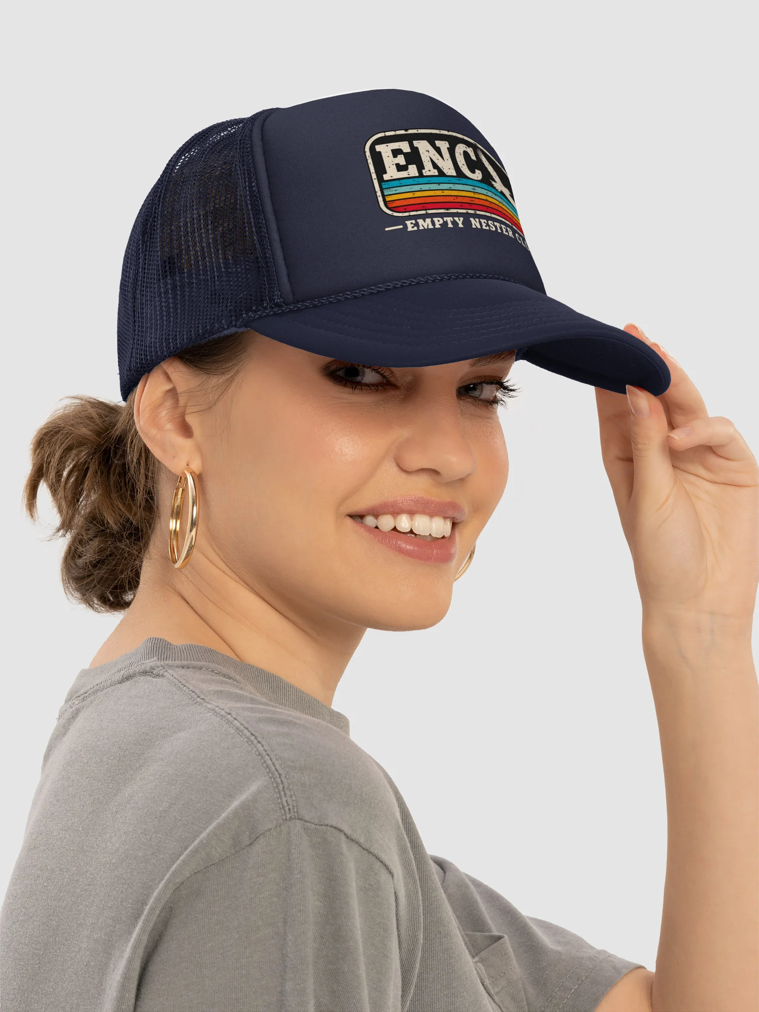 ENC Retro Trucker Hat product image (15)