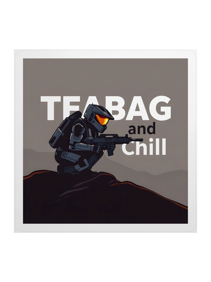 TeaBag and Chill - Sticker product image (1)