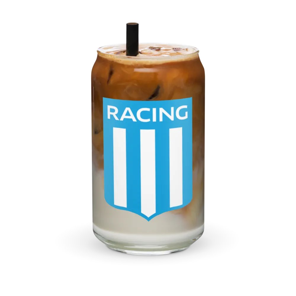 Racing Club Soccer Team - Can-Shaped Glass product image (6)