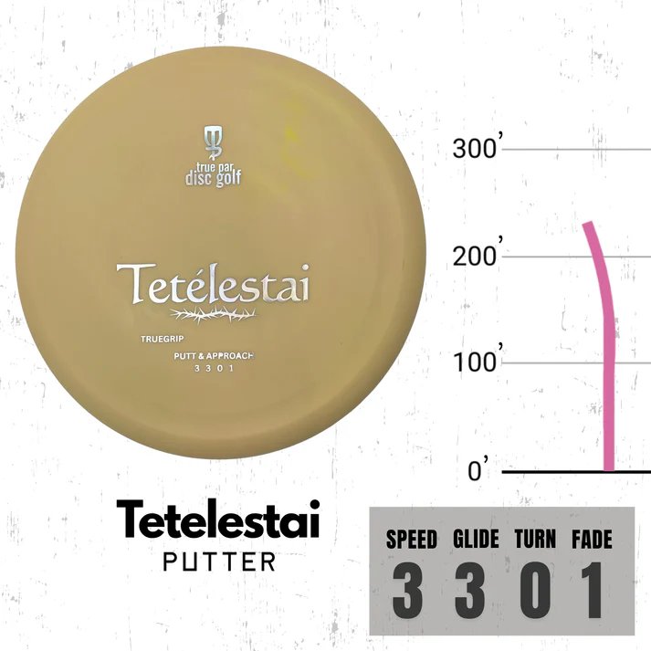 TRUE PAR DISC GOLF TETELESTAI - PUTTER product image (4)