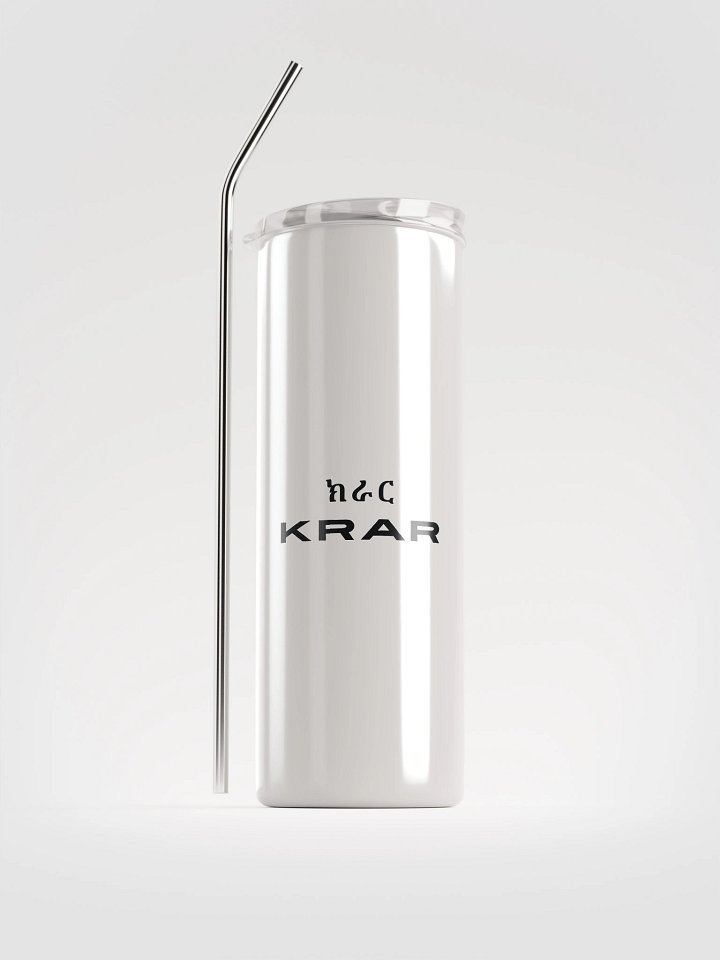 KRAR Geʽez Stainless Steel Tumbler product image (1)