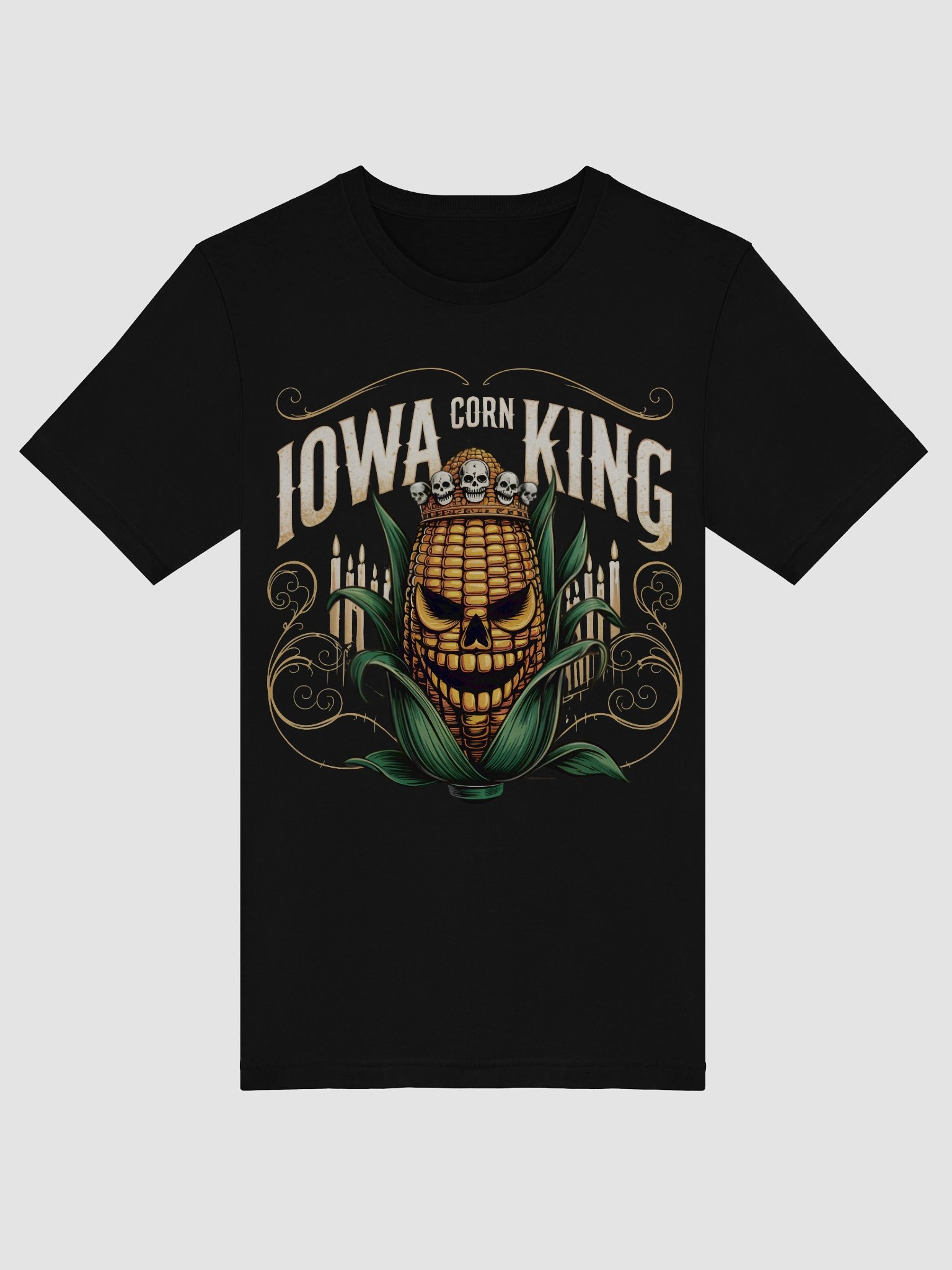 Menacing Corn King Graphic Tee product image (5)