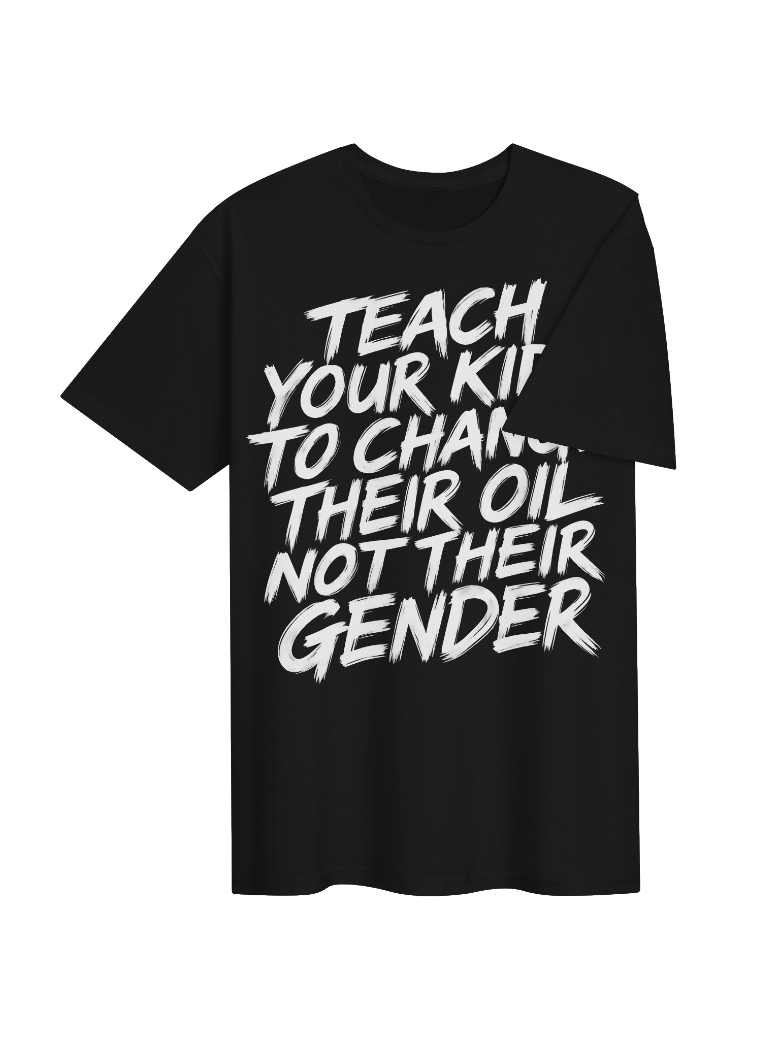 Teach Your Kids to Change the World – Statement T-Shirt product image (52)