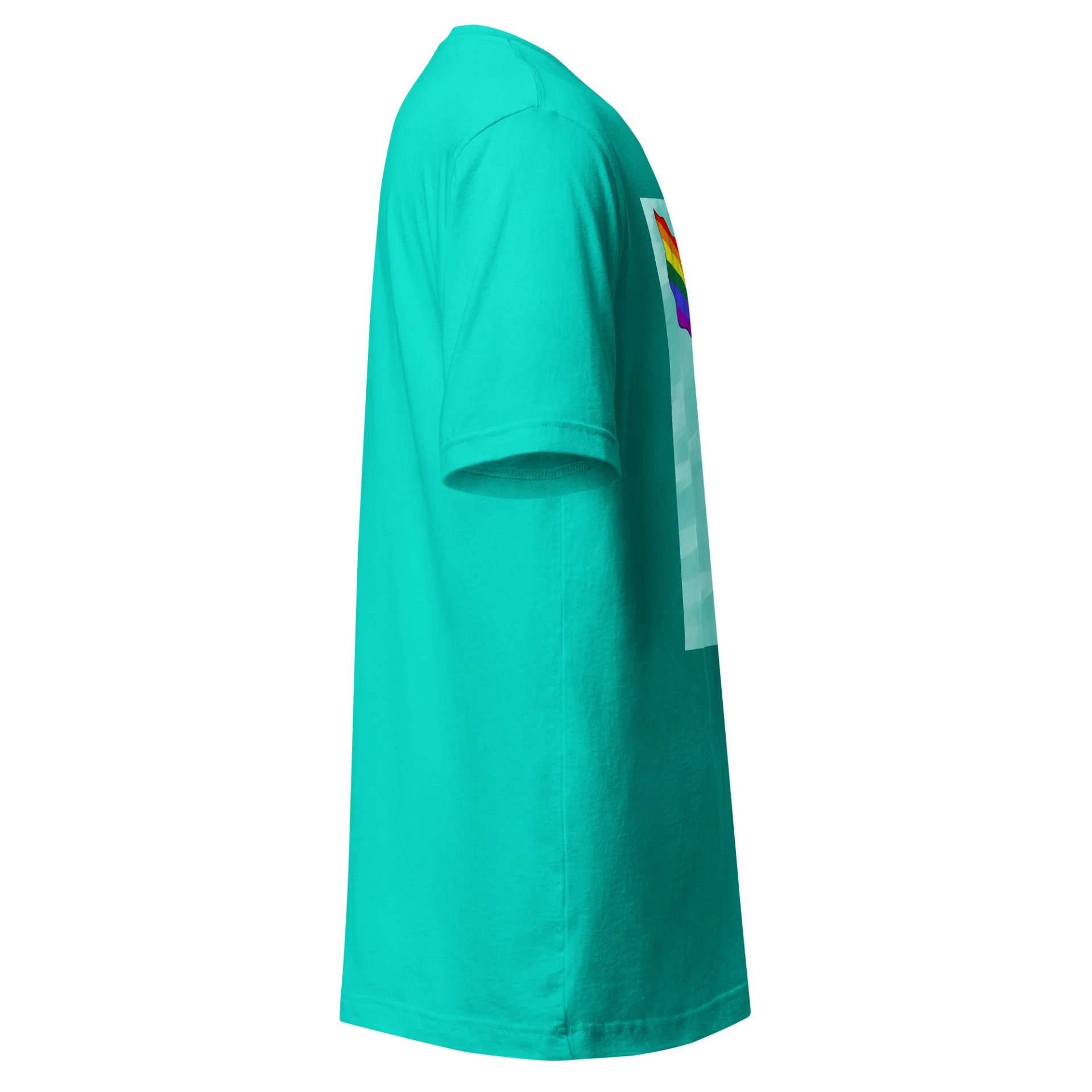 Willowart, Teal background Tee product image (6)