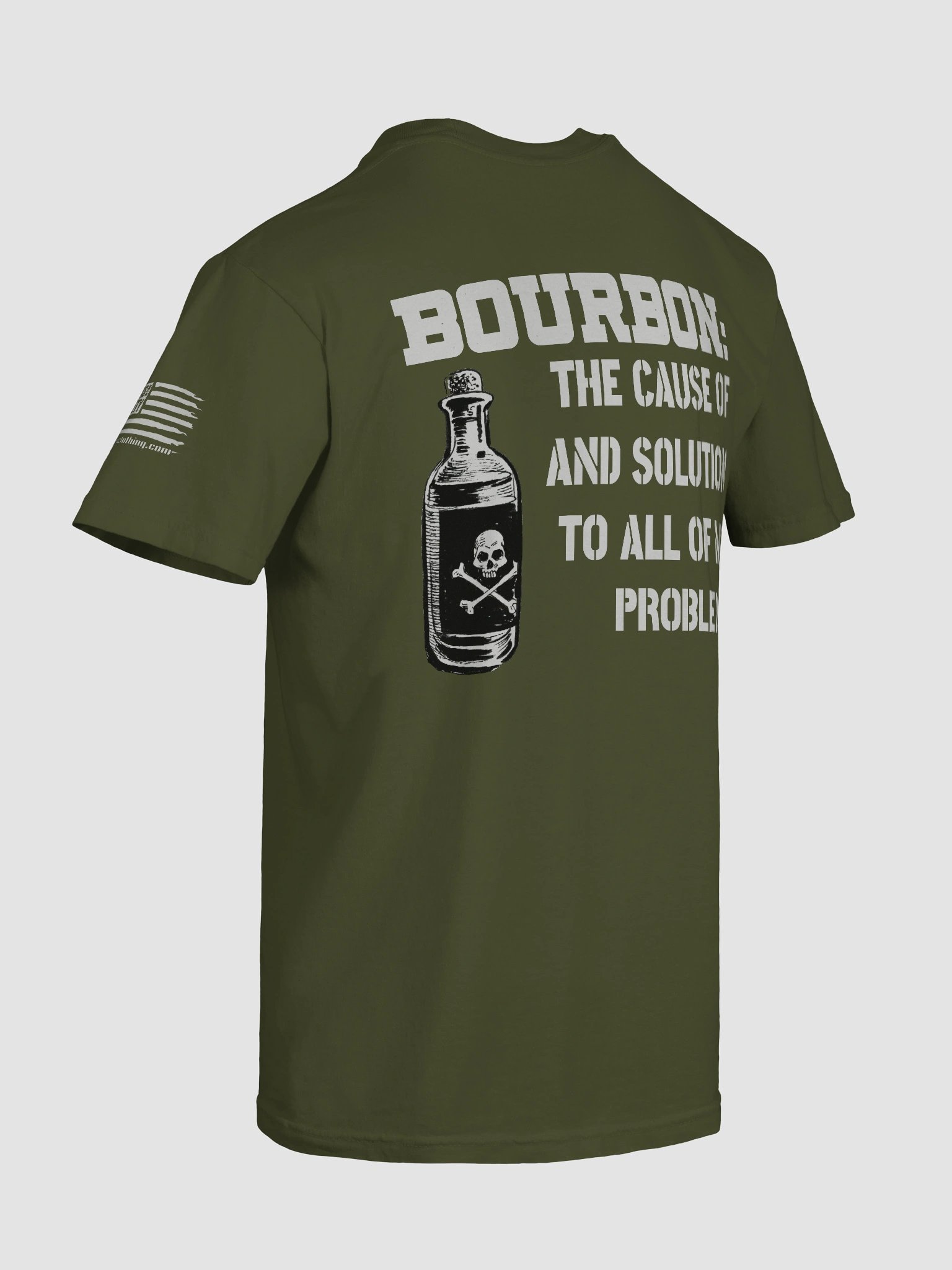 BOURBON THE CAUSE AND SOLUTION SALTY TEE product image (6)